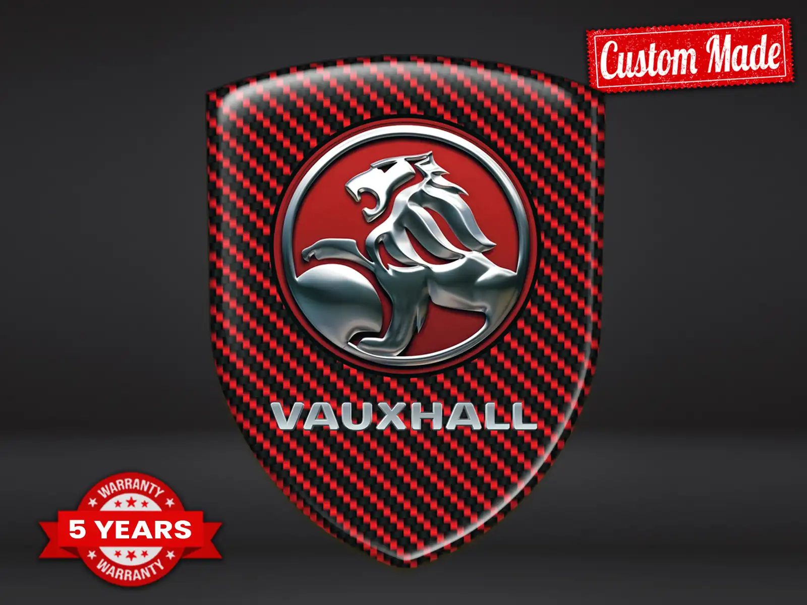 Vauxhall Emblema Cupola Pregiato Professionale Regolabile